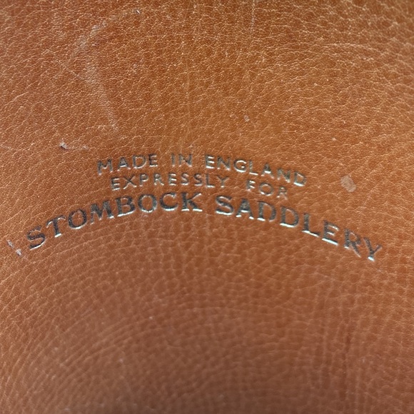 Vintage/Antique Stombock Saddlery Tall Leather Field Boots Made in England W 7.5 - Picture 4 of 11